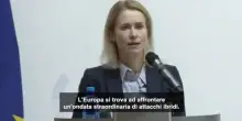 Kallas: Russia gioca con la guerra con le violazioni dello spazio aereo