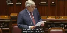 Tajani: Italia riconoscerà Palestina libera, sovrana e pacifica