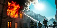 Incendio a Roma: 200 persone evacuate da un palazzo