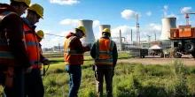 Inizio dei lavori di ripristino presso l’impianto nucleare di Zaporizhzhia in Ucraina dopo il blackout