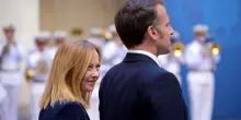 Italia-Francia, Meloni: “Con Macron rafforzato dialogo e coordinamento”