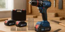 Trapano brushless con 26 accessori: il kit completo per il fai-da-te è scontato (risparmi il 10%)