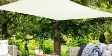 Trasforma il tuo giardino in un'oasi con la vela ombreggiante: oggi costa pochissimo