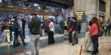 Treno Italo colpito da fulmine,fermo sulla Milano-Bologna
