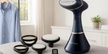 Addio asse da stiro con il ferro verticale Russell Hobbs: promo con sconto al 30%