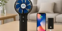 Portalo ai concerti o in vacanza: mini ventilatore (con power bank), super sconto del 20%