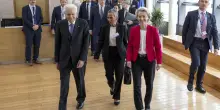 Von der Leyen a Mattarella, 'benvenuto, europeo nel cuore'