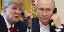 Cremlino, concluso dopo quasi un'ora colloquio Trump-Putin