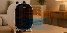 Questo termoventilatore è piccolo ma potentissimo e ti scalderà nelle lunghe giornate invernali