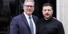 Starmer e Zelensky, 'chance di pace se Putin sarà serio'