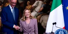 Merz al vertice con Meloni: “L’Italia abbia un ruolo. I rapporti con Roma sono ottimi”