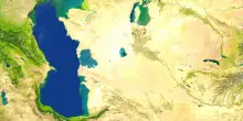 Il Mar Caspio sta diventando sempre più piccolo