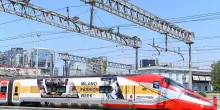 Il Frecciarossa indossa la livrea della Milano Fashion Week