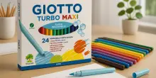 24 colori brillanti e super lavabili: i pennarelli GIOTTO che amano grandi e piccoli oggi sono scontati del 26%!