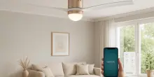 Il ventilatore da soffitto (con luce) che usi sia in estate che in inverno: 35% di sconto LAMPO