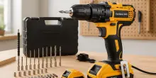 Progetti pronti a partire: trapano a doppia batteria con kit completo, oggi in offerta a tempo