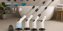 Bagno, cucina, auto: una sola spazzola, otto testine diverse. Risparmia ora il 29% su Amazon