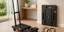Traslochi, spesa o viaggi pesanti? Con questo carrello pieghevole fai tutto da solo (prezzo shock su Amazon)