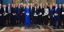 Al Quirinale i 25 Cavalieri del lavoro. Fra loro sei donne: è un record
