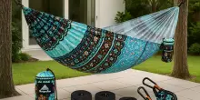 Campeggio da sogno? Questa amaca ultra leggera è il top, ora in promo