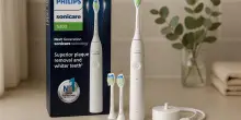 Denti più puliti senza pensarci: fa tutto lo spazzolino elettrico di Philips, e oggi costa il 22% in meno