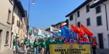 Sciopero, oltre mille lavoratori a Udine da tutto il Fvg