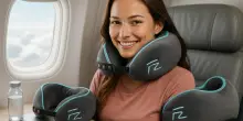 Se viaggi spesso in aereo o in treno devi comprare questo cuscino per il collo: è incredibile e costa poco