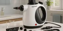 Niente pulisce più a fondo del vapore: il pulitore portatile con 10 accessori costa la metà