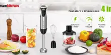 Cucina come uno chef: il frullatore 4-in-1 è in super offerta per poche ore su Amazon (-10%)
