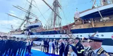 L'Amerigo Vespucci fa tappa a Livorno: cerimonia di benvenuto e visite aperte al pubblico