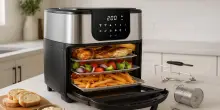Cucina tutto in metà tempo (e con meno olio): la friggitrice ad aria XXL è scontata del 27%