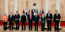 Attacco russo sull’Ucraina: lanciati 270 droni, anche i kamikaze Shahed. Macron propone Ginevra per l’incontro Putin-Zelensky