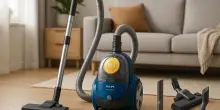 La polvere non ha scampo: aspirapolvere turbo senza sacco di Philips scontata del 40%