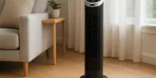 Addio all’afa in casa con questo ventilatore a torre digitale: prezzo scontato su Amazon per poche ore