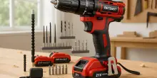 Trapano avvitatore con 30 accessori in doppio sconto: perfetto per il tuo fai da te