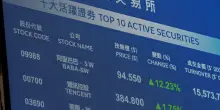 Borsa: Hong Kong negativa, apre a -0,27%