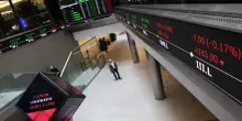 Borsa: l'Europa fiacca vede bassi rischi escalation Usa-Iran