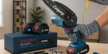 Giardino in ordine in poche ore con questa mini motosega: risparmia il 10% su Amazon