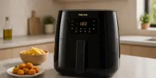 Cibi croccanti e leggeri? Ci pensa la friggitrice ad aria XL di Philips: 16% di sconto