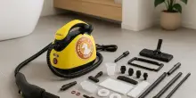 Addio sporco ostinato: questo pulitore a vapore è in offerta a tempo!