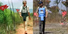Harry in Angola contro le mine come Lady D. E come la madre indossa il ‘famoso’ giubbotto antiproiettile