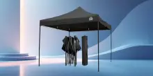 Evento all’aperto? Questo gazebo pop-up impermeabile ti salva la giornata: offerta LAMPO