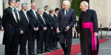 Mattarella in Vaticano: primo incontro ufficiale con Papa Leone XIV