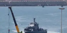 Nave Freedom Flotilla arrivata al porto israeliano Ashdod