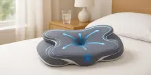 Collo bloccato? Basta una notte su questo cuscino memory foam e torni nuovo