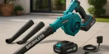 Pulito in giardino senza sforzo: soffiatore leggero a 6 velocità, oggi in offerta lampo
