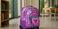 Il miglior zaino per tua figlia: capiente e geniale, diventa un trolley (-11%)