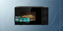 Forno a microonde Hisense: sconto del 13% e coupon di 10€ su Amazon