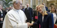 Meloni,tesoro degli insegnamenti del Papa,politica come missione