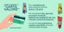 Carta Valore: arriva il nuovo bonus cultura per i diplomati, ma entro i 19 anni